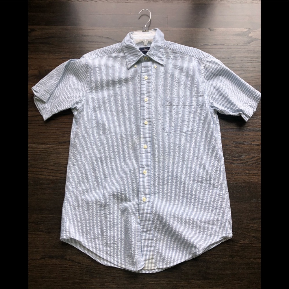 Brooks Brothers seersucker Button Down
